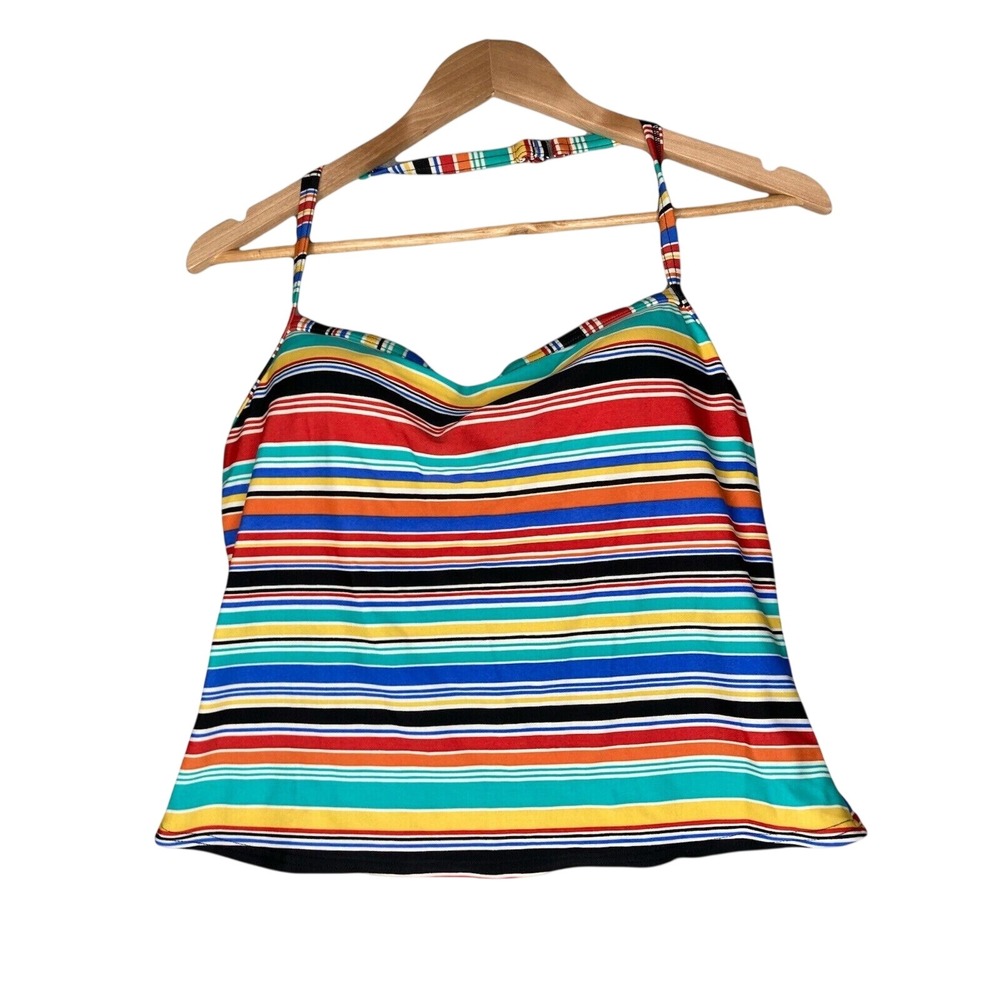 Body ID 12 Womens Tankini Multicolor Stripes